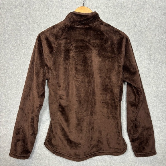 The North Face Osito Fleece 1/4 Zip Pullover Jacket-Brown-Women Size Large - Picture 8 of 9